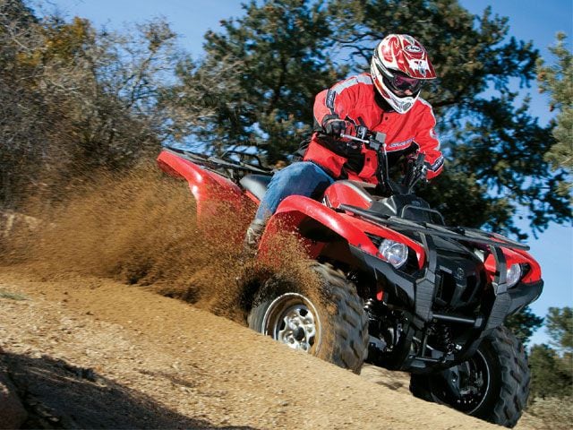 たぁ　YAMAHA Grizzly 700EPS 中古 Yamaha Grizzly 700 4WD Front Cover Panel Green YAMAHA