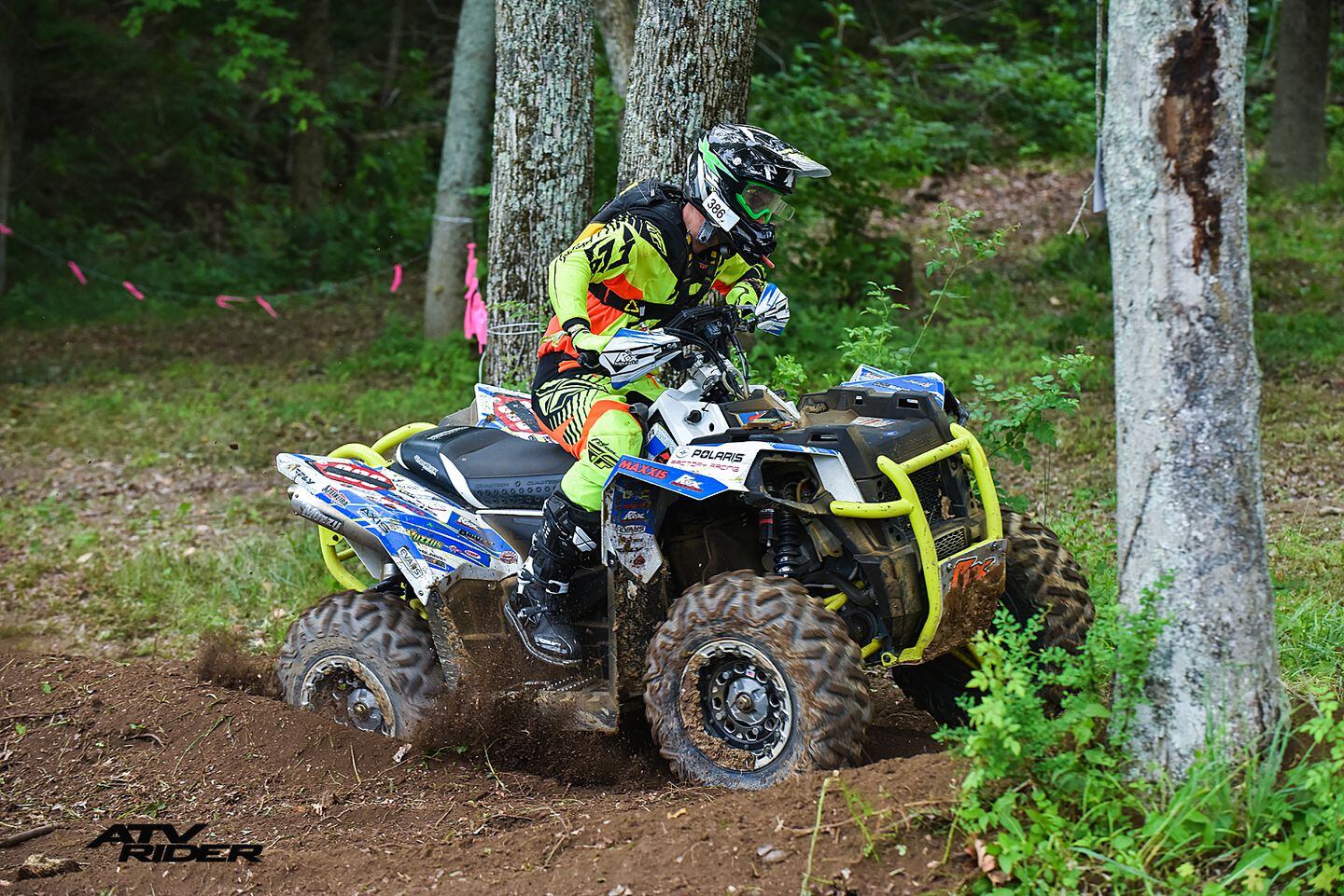 Team UXC Racing's Factory Polaris Scrambler 850 4x4 ATV Rider