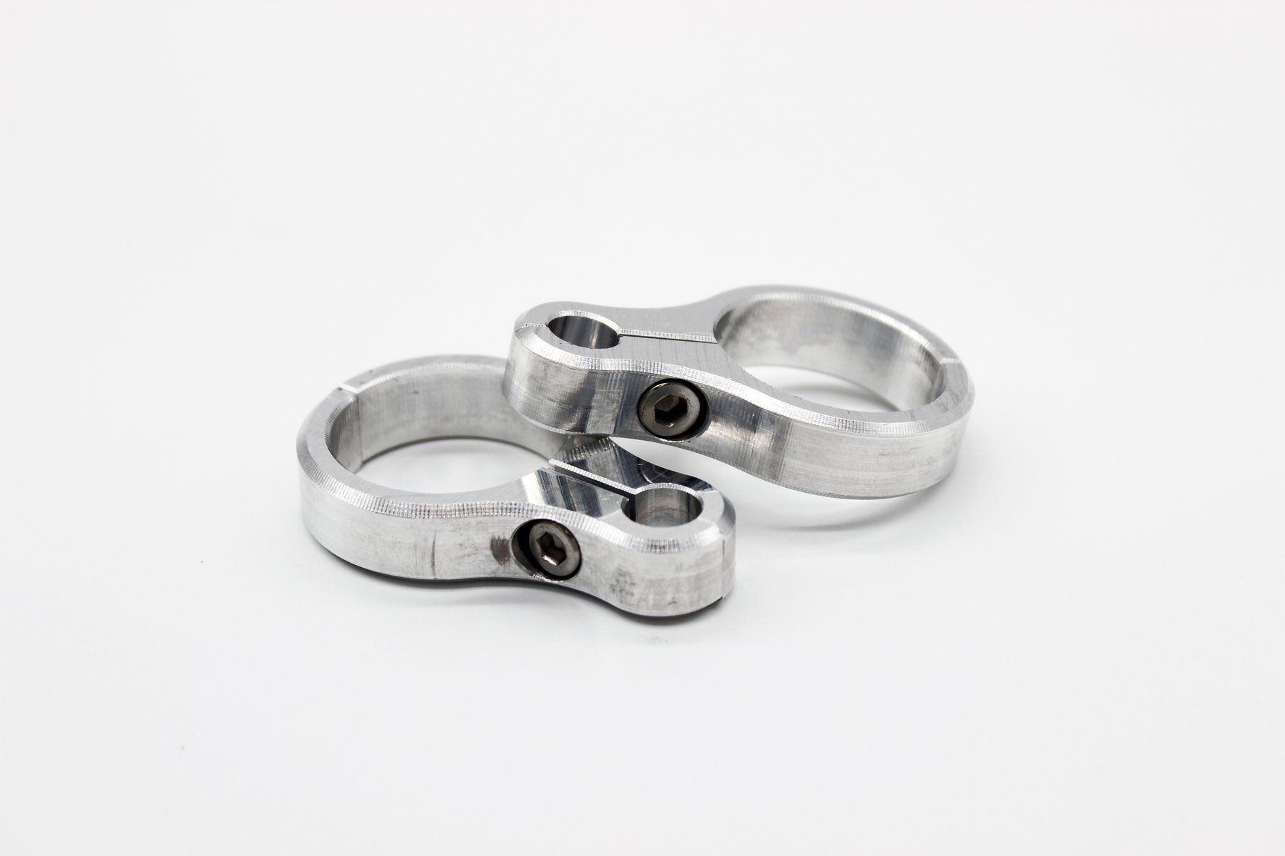 Lone Star Racing Billet Brake Line Clamps.