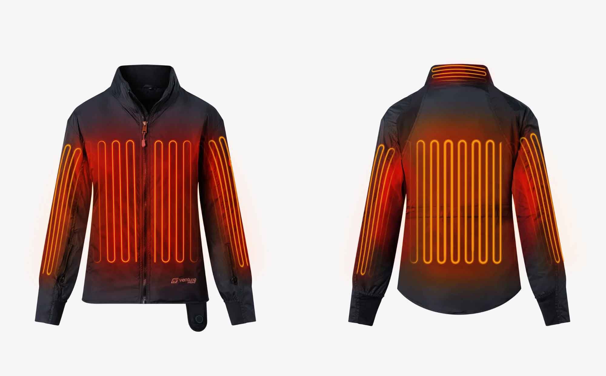 A heated vest or jacket is a good way to keep your core warm.
