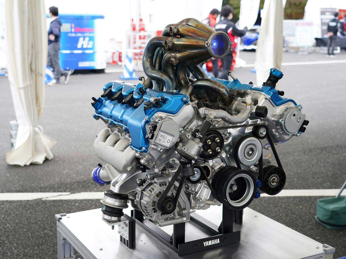 Toyota and Yamaha Create a HydrogenPowered Lexus V8 ATV Rider