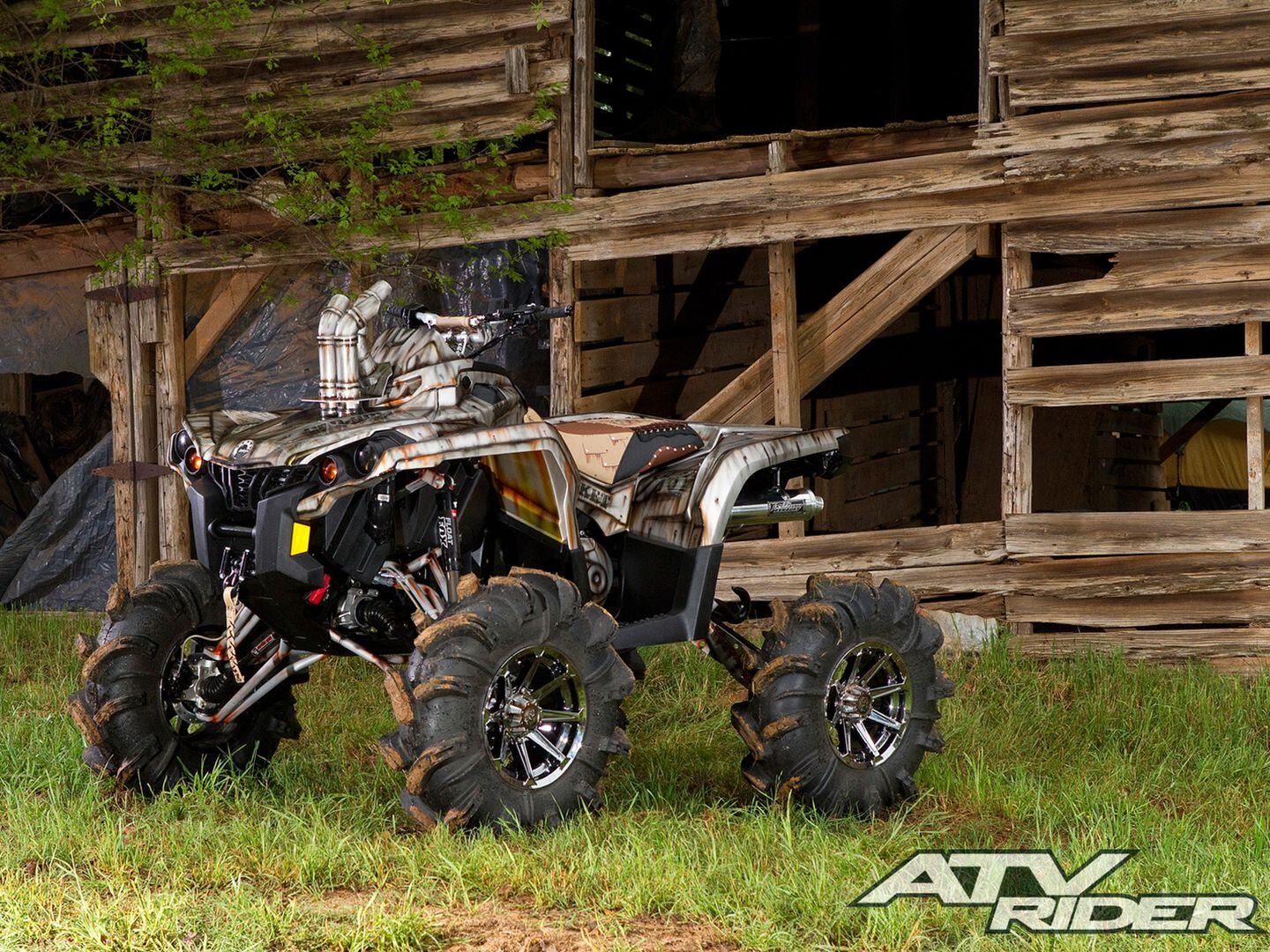 The Perfect Rust Bucket CanAm Outlander 1000 XT ATV Rider