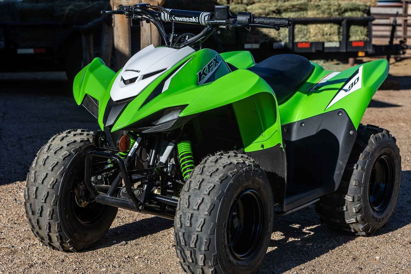 2023 Kawasaki KFX90 First Look ATV Rider