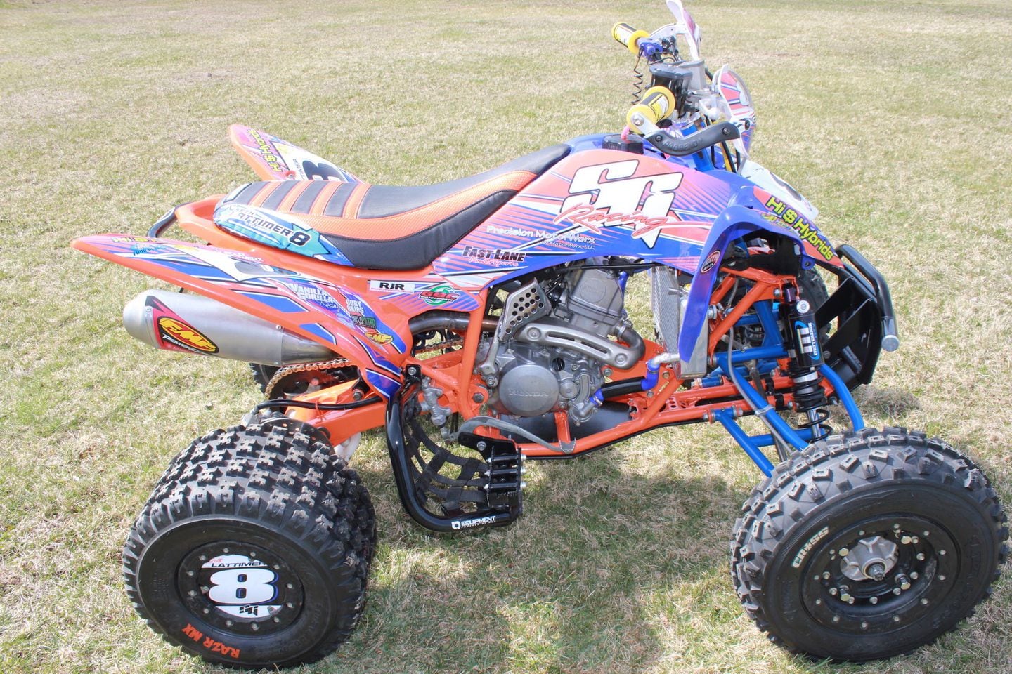 Yamaha Raptor CRF150 Hybrid ATV Rider