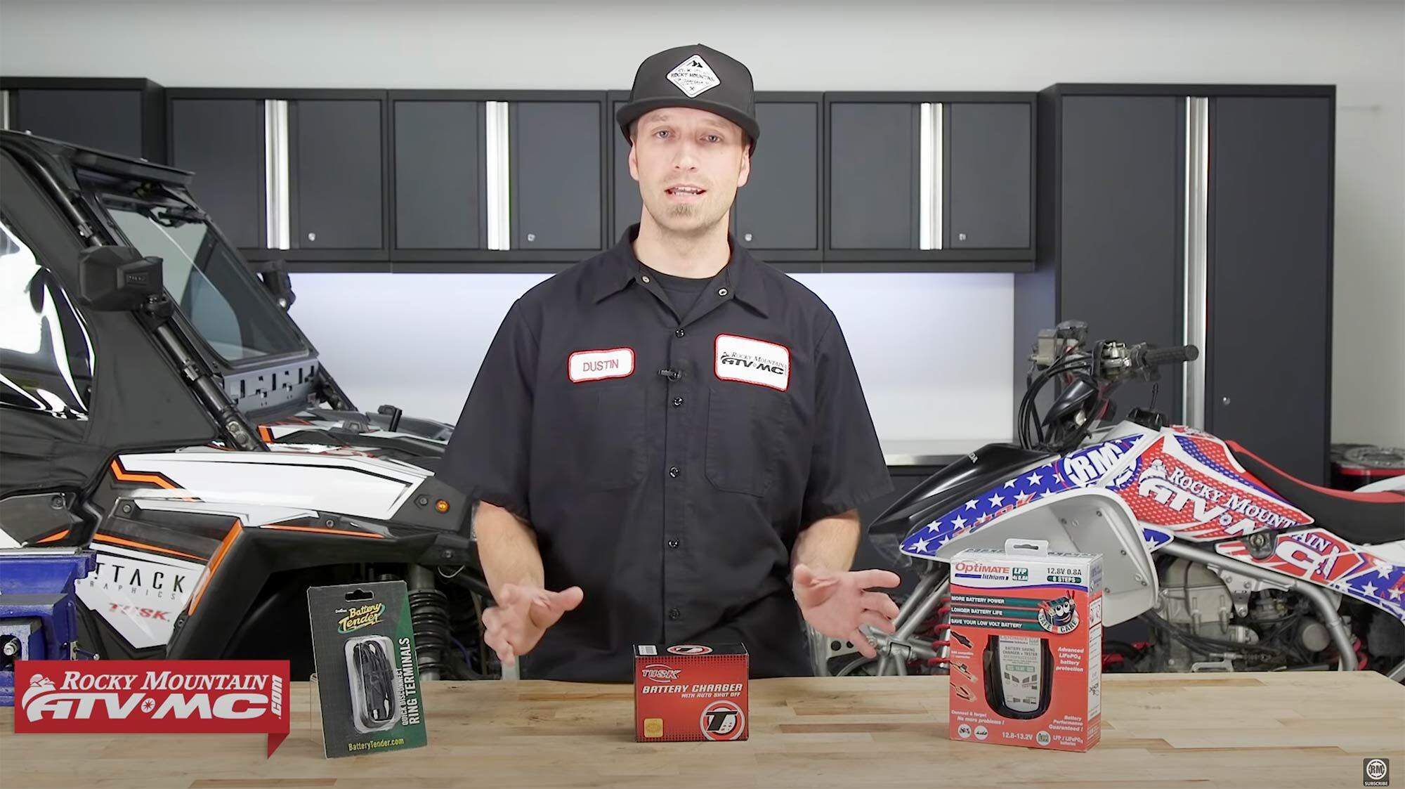 Battery tenders are an important part of winterizing your ATV.