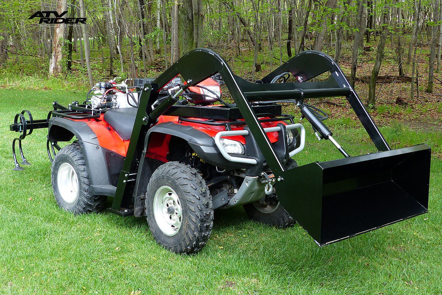 Wild Hare ATV Implement System ATV Rider