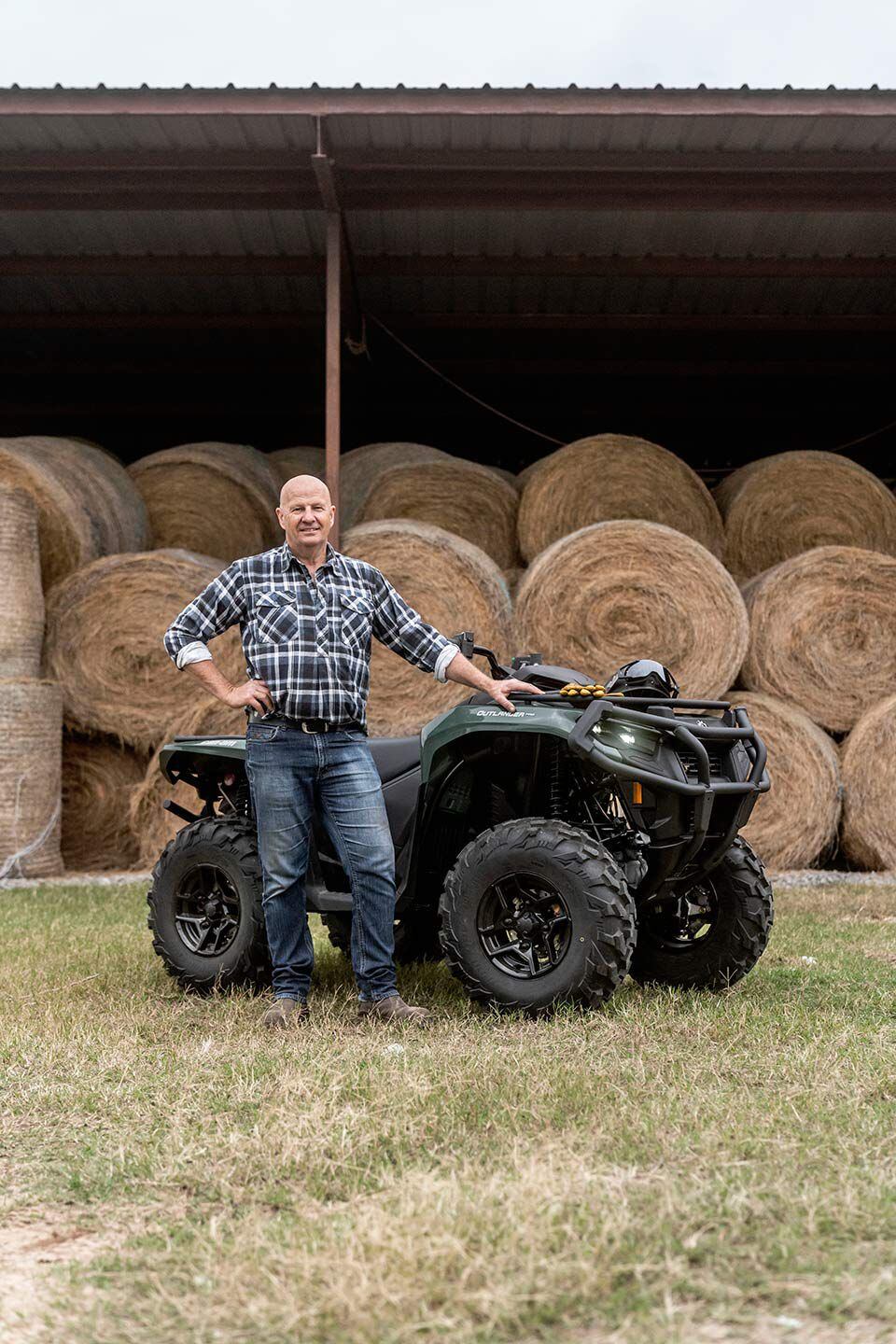 Can-Am says the new high-strength steel frame is 40 pounds lighter than before while being more rigid.