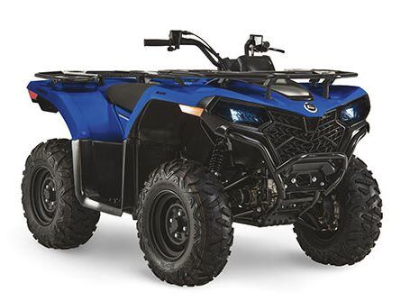 The CFMoto CForce 400 is the most highly equipped vehicle on this list.
