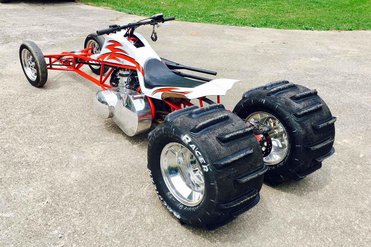 Inside Matt Marcum’s Triple Cylinder Drag Quad | ATV Rider