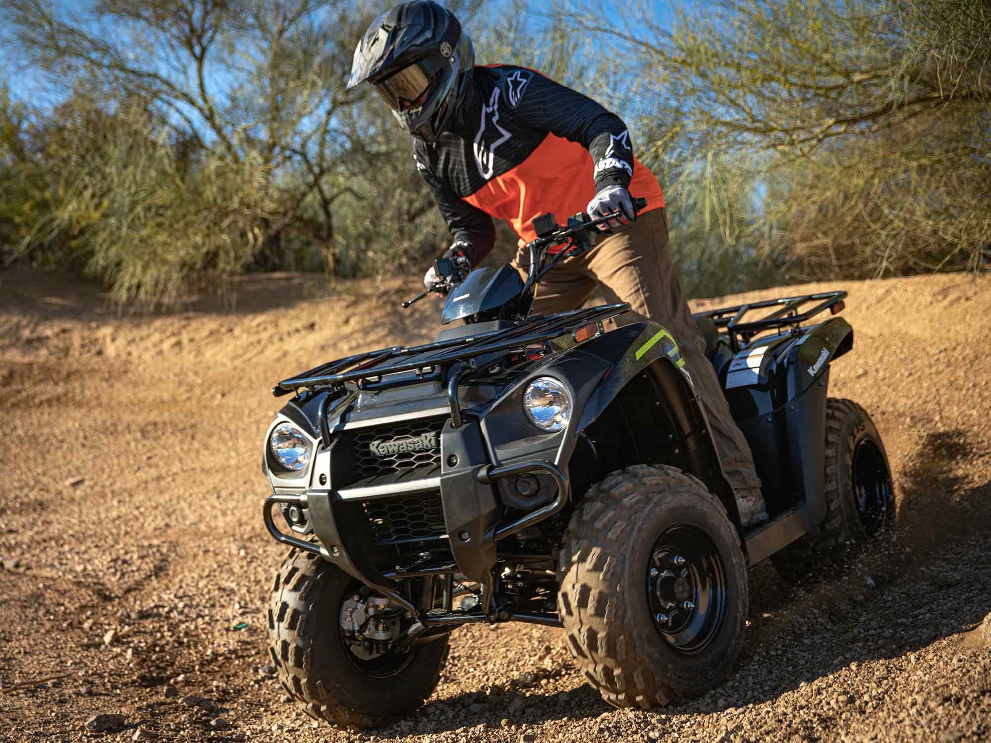 The baby Brute still looks good in motion.