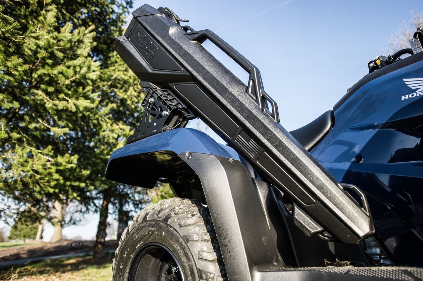 Kolpin Stronghold Gun Boot and Stronghold AutoLatch Review ATV Rider