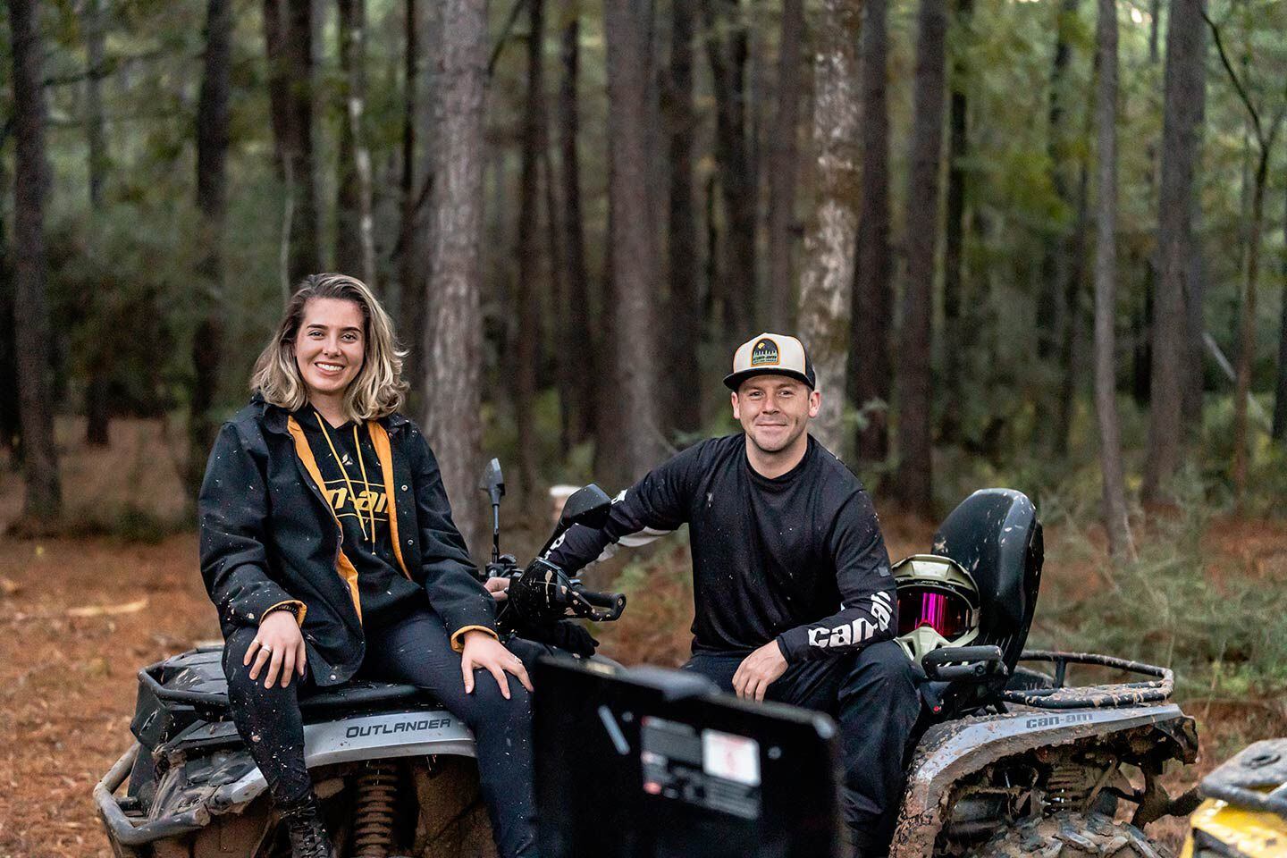 Riding with a friend? Can-Am has an Outlander for that.