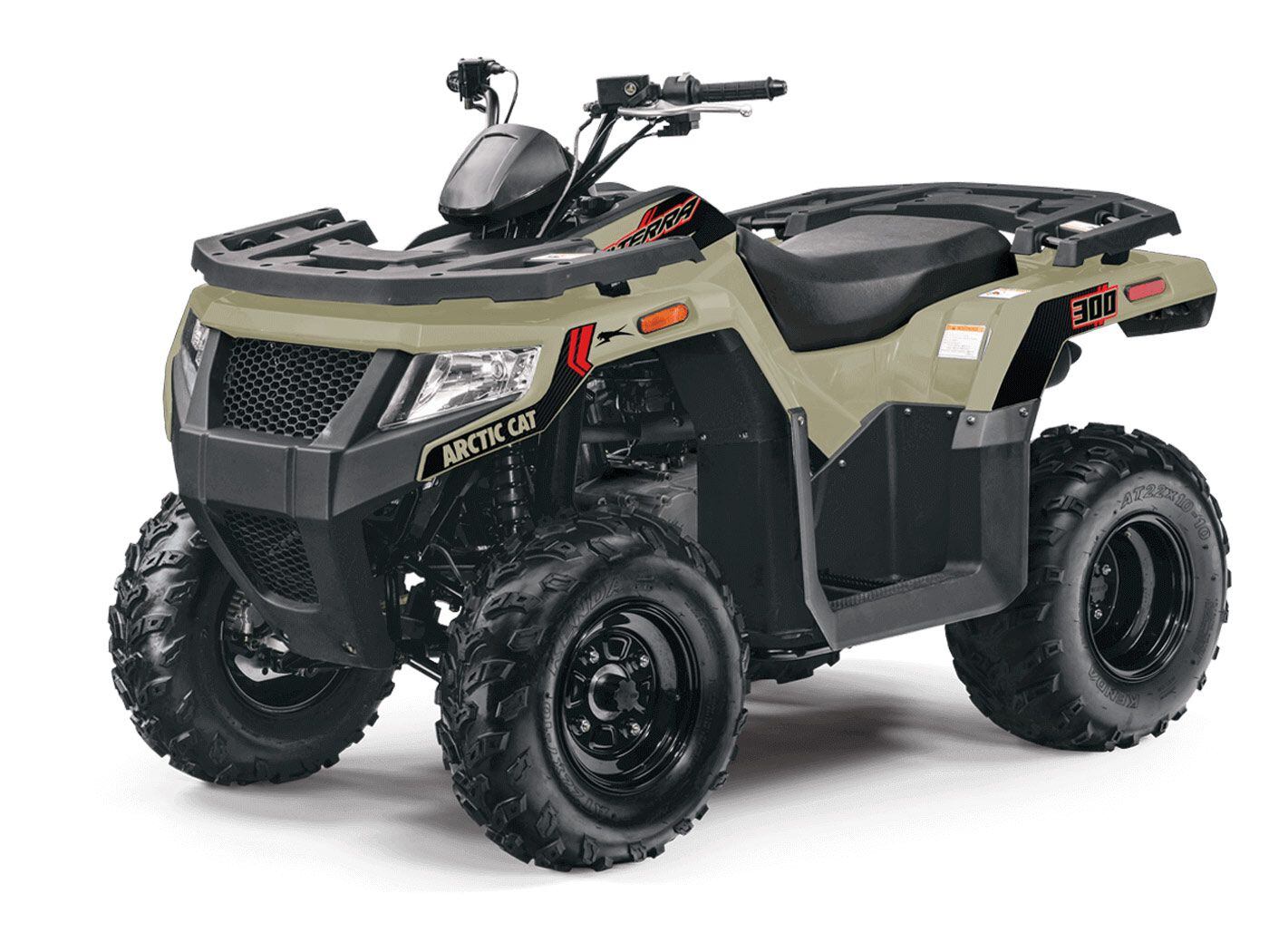 The Alterra 300 is Arctic Cat’s answer to the Brute Force 300.