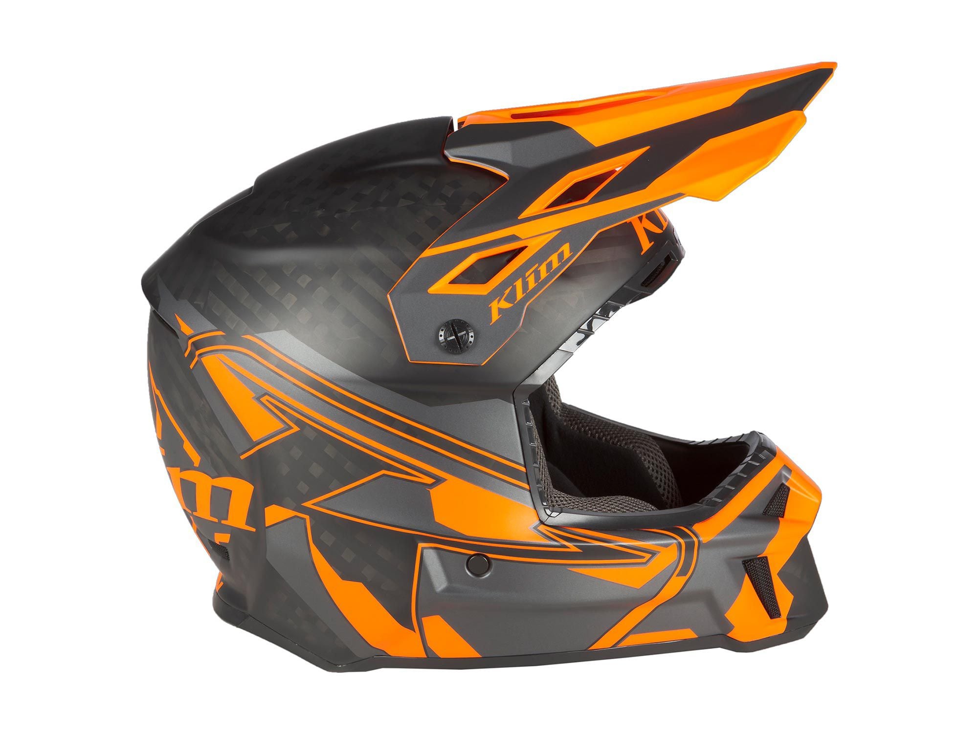 The Ascent Asphalt/Strike Orange will make you stand out in the woods.