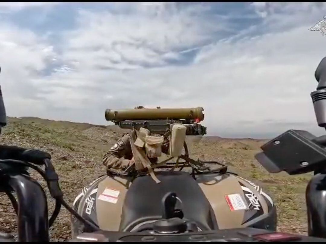 NextImg:Russian Army Deploys ATV-Based Rocket Launchers