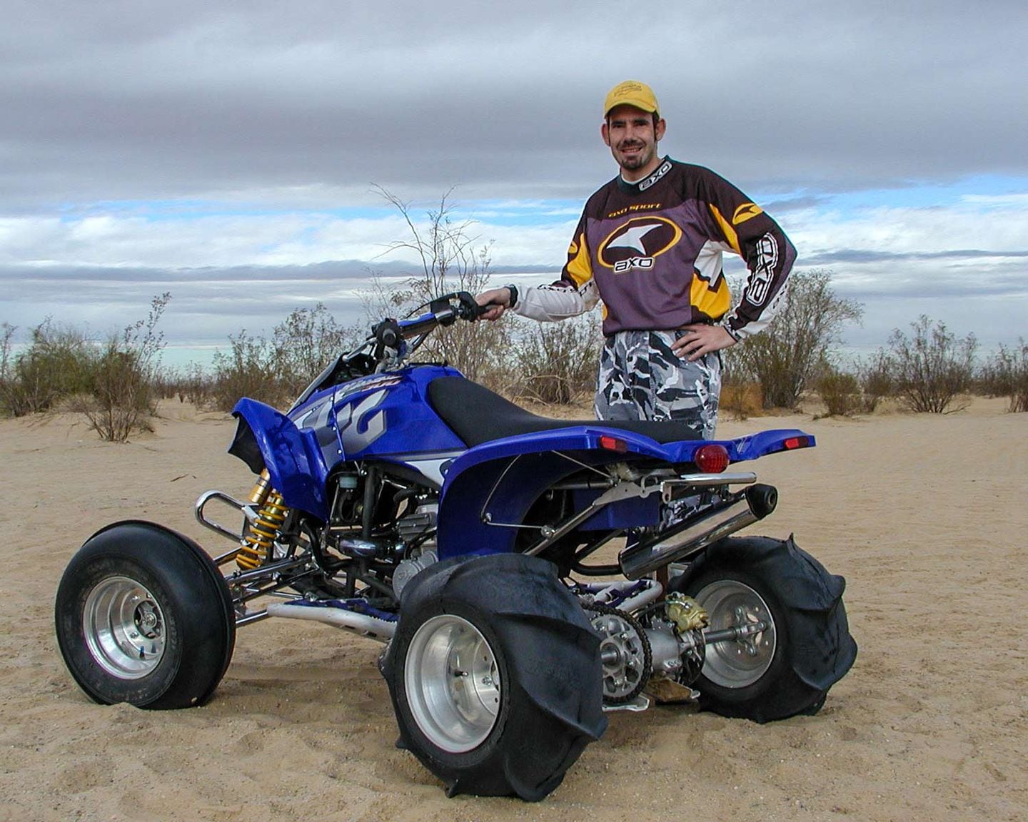 A Blast From the Past GasGas Wild HP 300 Two Stroke ATV Rider