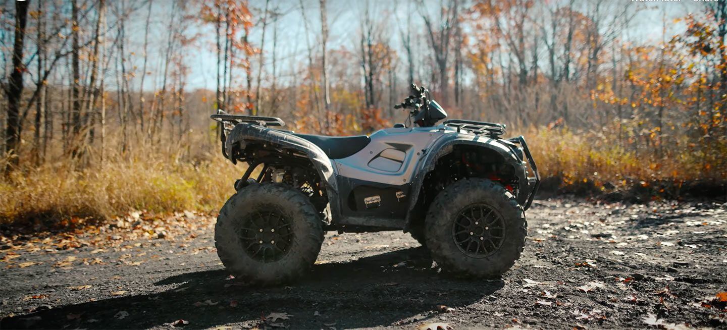 The 150cc on-board generator can increase the range by over 200 miles.