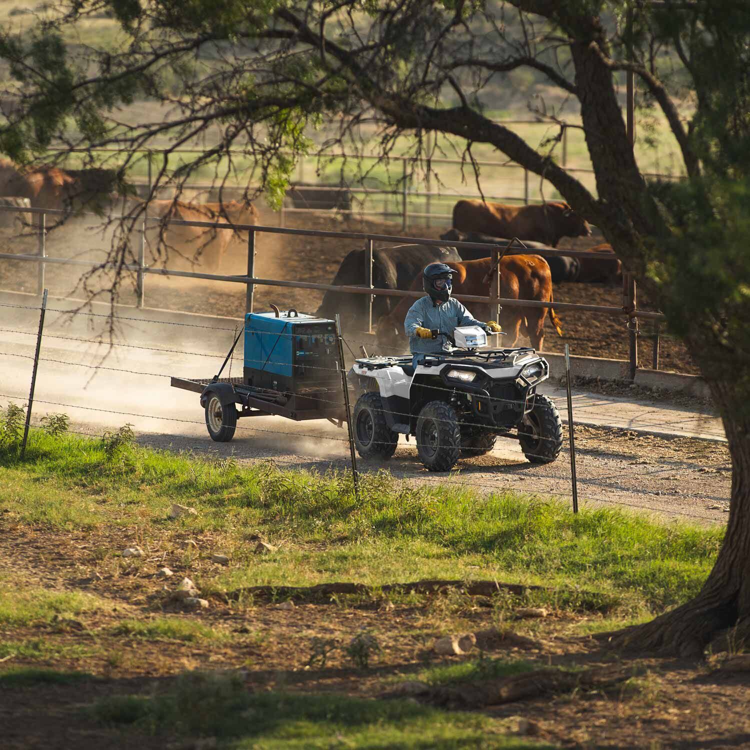 The 2023 Polaris Sportsman Utility HD Edition.