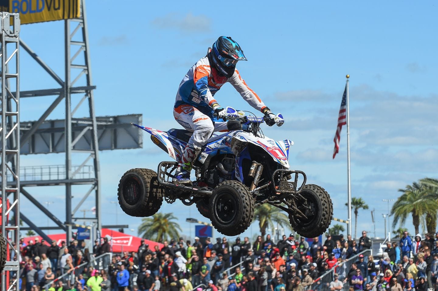 YFZ Hot Laps Chad Wienen Dominates the 2017 Daytona ATV Supercross On