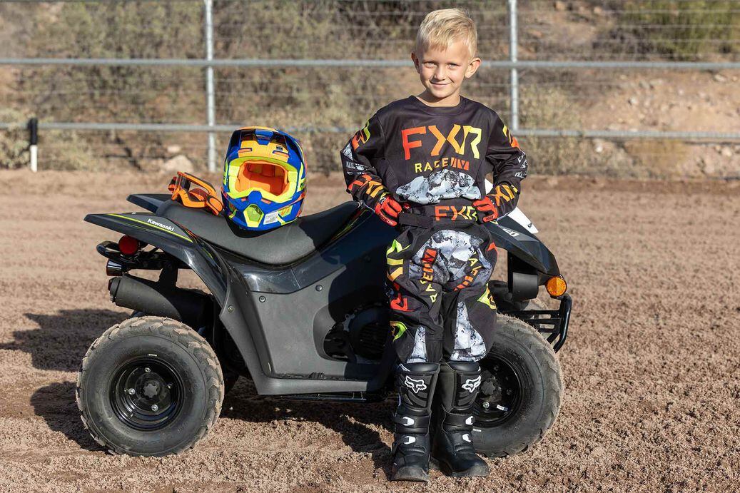 Ride Safe and Look Good Doing It Youth Edition ATV Rider