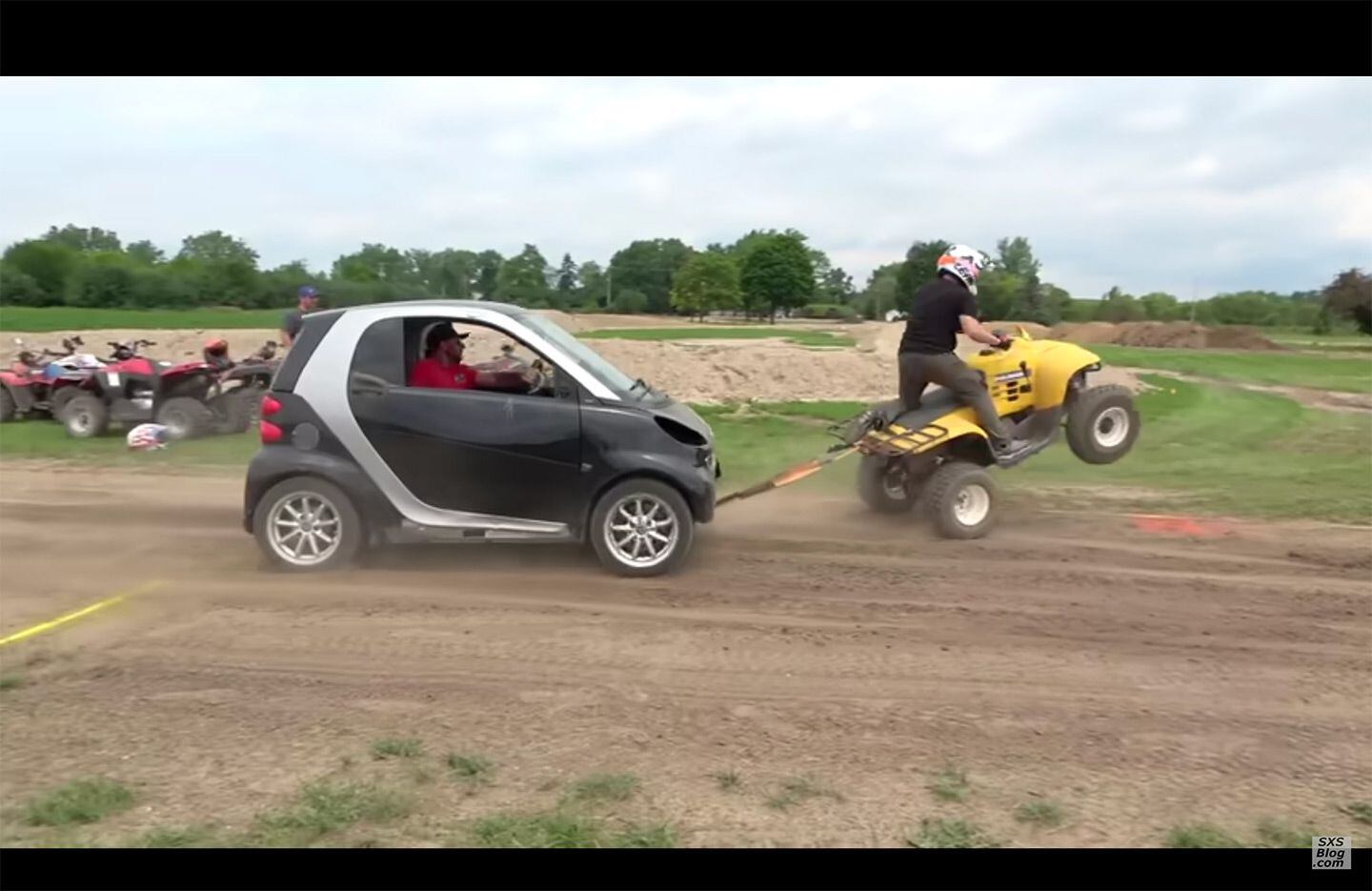 This almost went sideways in a big way. The Polaris just didn’t have the guts to keep all four wheels on the ground.
