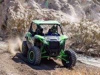 The 2020 Teryx KRX 1000 features a 999cc parallel-twin engine that takes design elements from the Ninja superbike engines including polished exhaust ports and basically a five-angle valve job. It seem