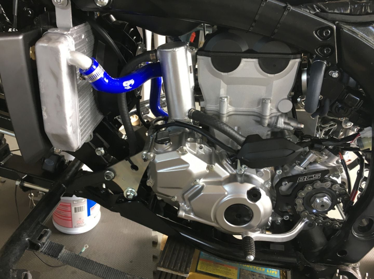 Yamaha YFZ450R Oil Breather Tank ATV Rider