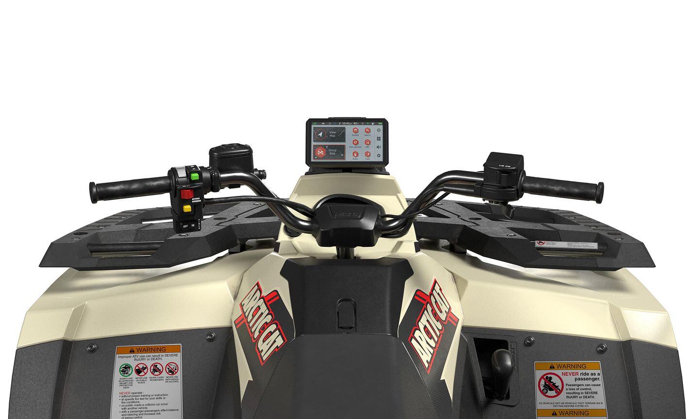 Arctic Cat Partners With Garmin on DashMounted Tread Premium GPS System ATV Rider