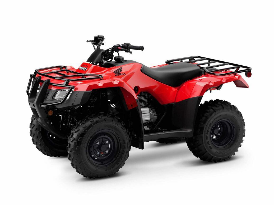 The 2022 Honda FourTrax Recon in Red.