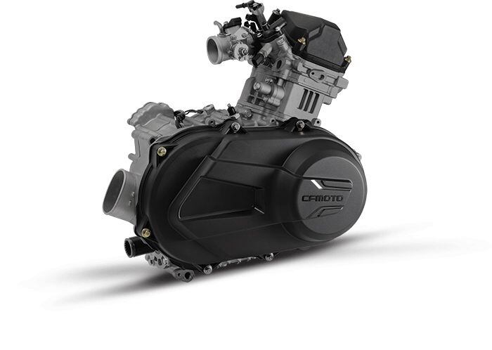 CFMoto’s new 400cc engine for the CForce 400 ATV.