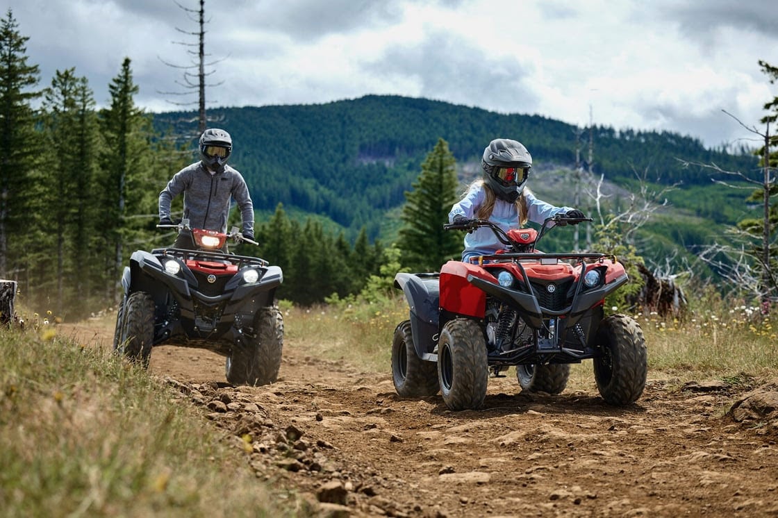 Most of the Yamaha ATV lineup receives revamped EPS systems, and an all-new youth ATV is available for younger riders.