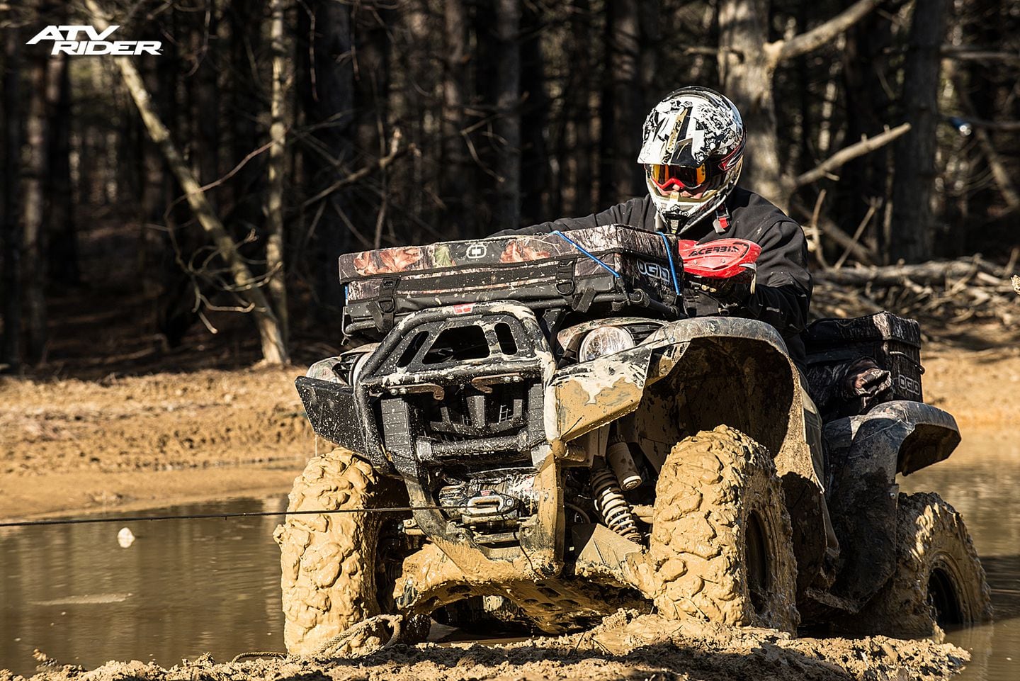 ATV and UTV Winch ATV Rider