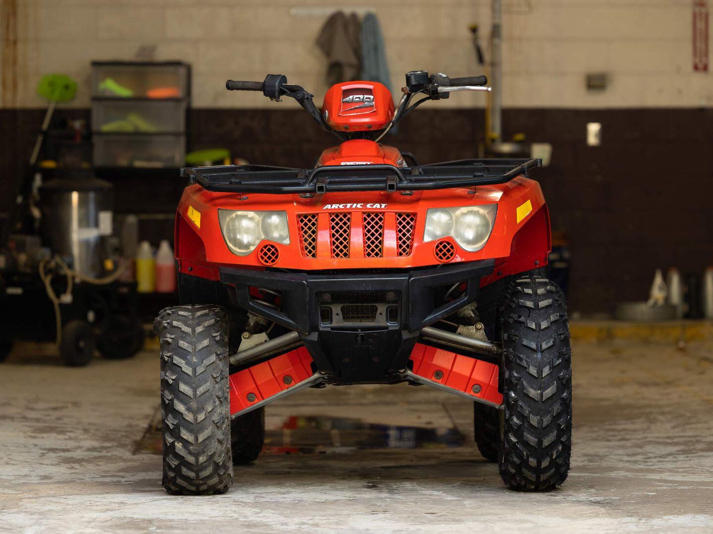 Starting Repairs on a 2010 Arctic Cat 400 ATV Rider