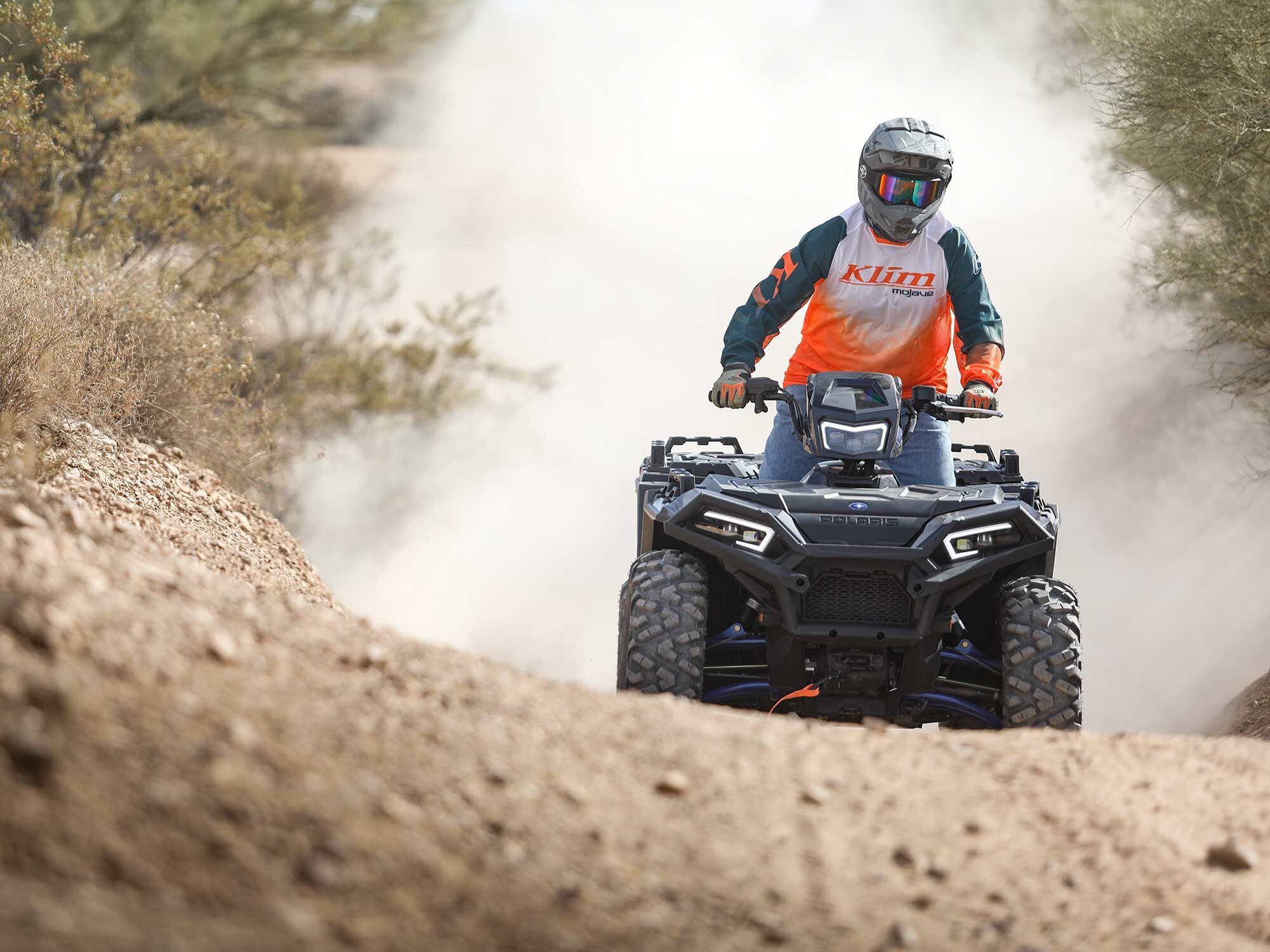 The 2022 Polaris Sportsman XP 1000 is all-day comfortable and perfect for multi-day excursions.