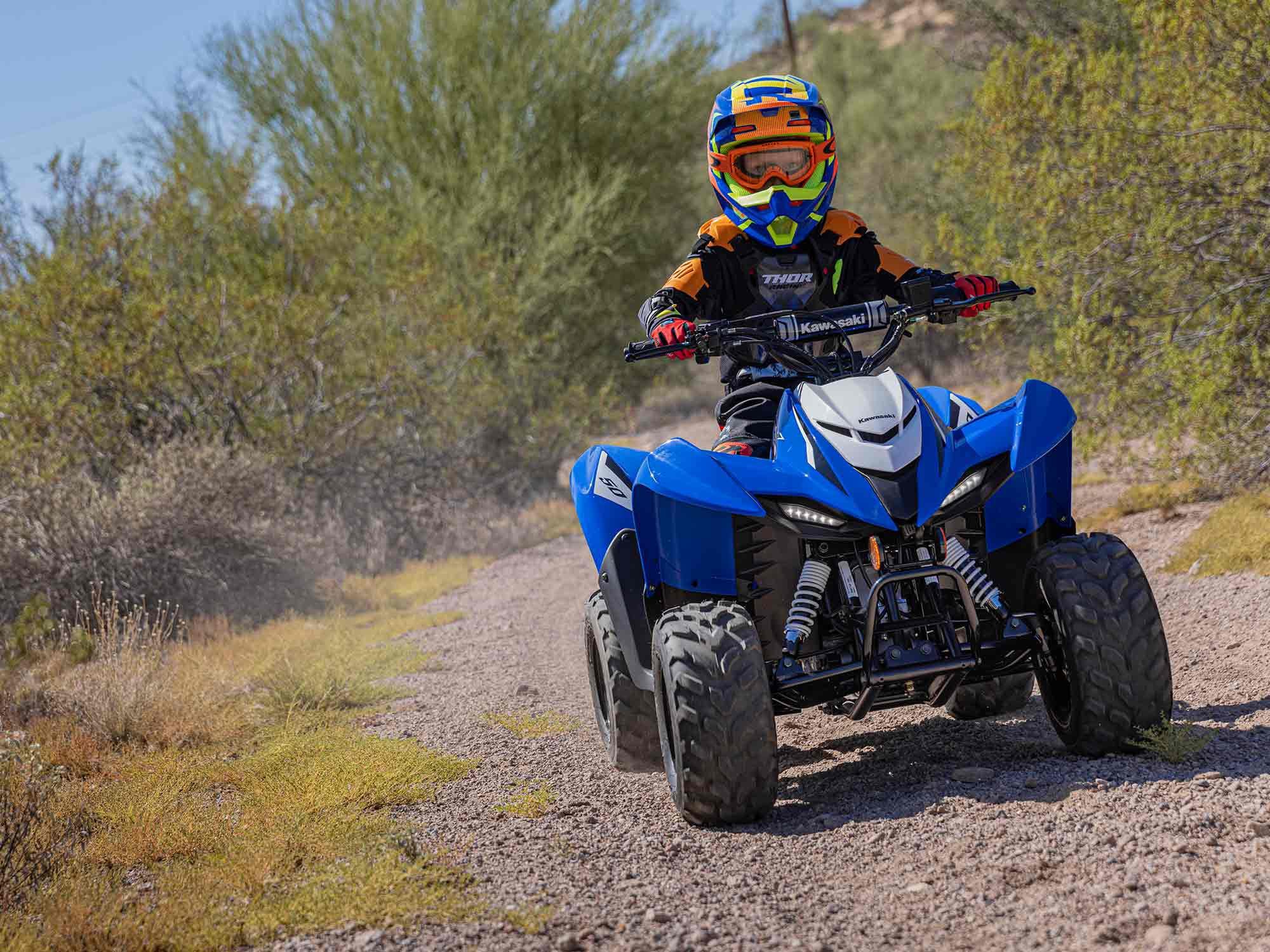 Trail Tested: 2023 Kawasaki KFX50 | ATV Rider